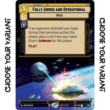 SWU   FULLY ARMED AND OPERATIONAL   SEC - RARE EVENT 🟡