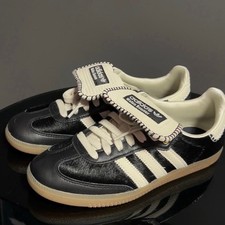 Men's Adidas Wales Bonner Samba Pony Black - No Box