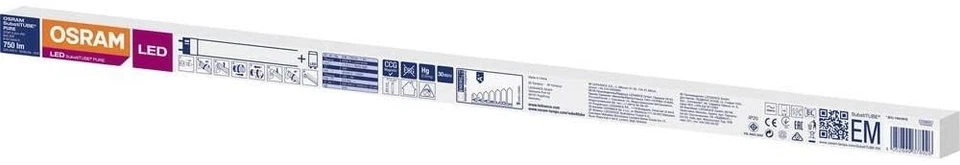 OSRAM Substitube 10 Pezzi LED Tubo Neon 60cm Luce Naturale 4000K  - Immagine 2 di 4