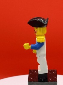 LEGO Minifigure Imperial Soldier Officer pi063 Pirates1 Lagoon Lock-up 6267 Blue