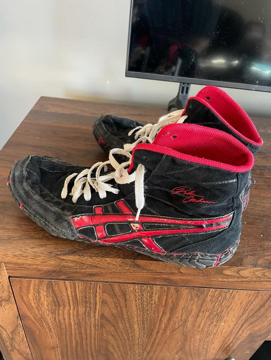 Asics Rulons Wrestling Shoes Red/black Men