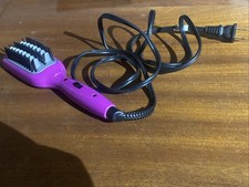 Conair MiniPRO Ceramic Smoothing Brush BC11RN Pink – Working – US Plug (120V)