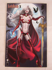 Lady Death Merciless Onslaught #1 (2017) Coffin Scarlet Variant NM 9.4 ST982