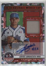 2023 Panini USA Baseball Stars & Stripes 22/23 Andres Annunziata Nino Auto 06gz