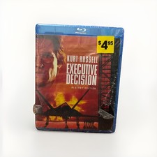 Executive Decision Blu-ray, 1996 New Sealed Kurt Russell Steven Seagal Action