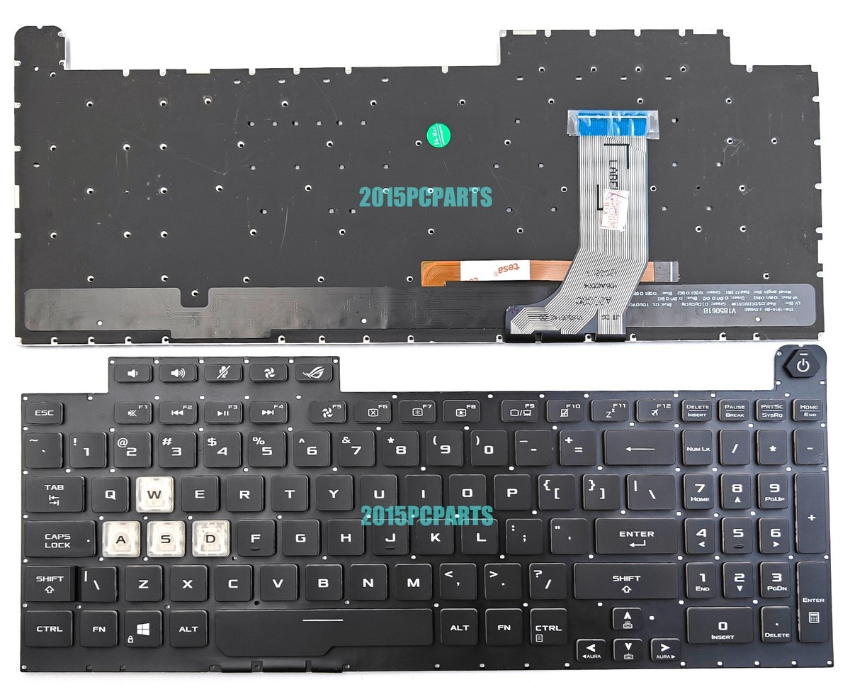New Asus ROG SCAR III G731GW G731GW-DB76 G731GW-XB74 Keyboard RGB