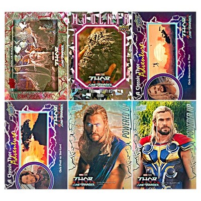 Upper Deck 2023 Marvel MCU Thor Love Thunder - Inserts/Parallels zur Auswahl