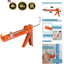 Caulking Gun Silicone Gun Hand Powered 10 1 Thrust No Drip Professional