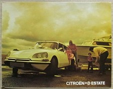 CITROEN D23 ESTATE SAFARI Car Sales Brochure 1973-74