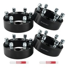 4x 2 6x5.5 Wheel Spacers M14x1.5 Studs 108mm For Chevy Tahoe Gmc Yukon Sierra