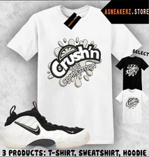 Tee Shirt Matching Foamposite Pro Pearl 2025 Match Sneaker Fresh Crush T-Shirt