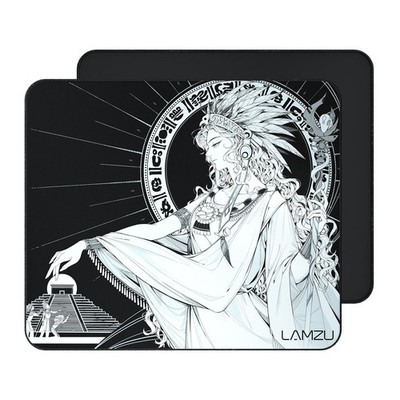 Lamzu Maya Control Gaming Mouse Pad, Slimflex 19.3L x 16.5W inches, Black