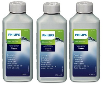 Saeco Philips Entkalker 3 x  a 250ml =750ml''aus dem Hause Saeco'' CA6700/10 green