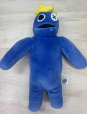Rainbow Friends Blue Deluxe Plush 14   PHATMOJO-Officially Licensed VGC