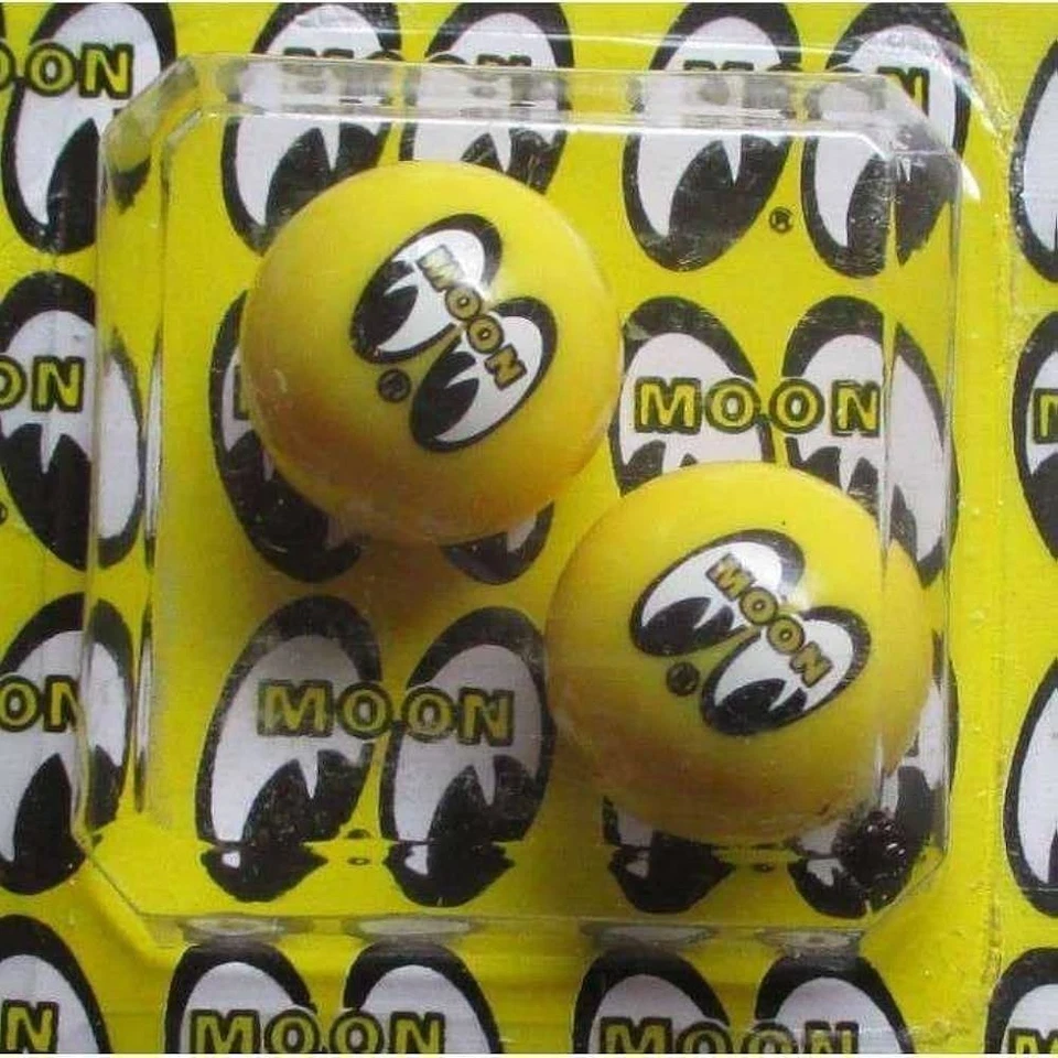Bouchons de valve Mooneyes x2 pour moto velo et voiture - Photo 1/1