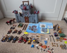 Playmobil 6697 Black Baron’s Castle Knights 6160 Kings Treasure & LOADS extras