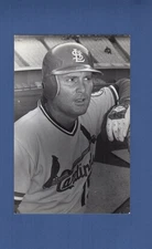 RON FAIRLY, 1976 St. Louis Cardinals ~ 1950s-90s Mel Bailey real photo postcard