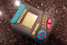 Vintage BEEPERS MVP BASEBALL Handheld Electronic Tabletop Video game S1  PARTS image