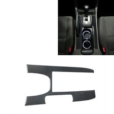 1pcs Carbon Fiber Gear Shift Panel Trim Cover For Honda Accord Sedan 2008-2012