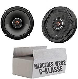 Mercedes C-Klasse W202 Jbl 2-Wege 16Cm Boxen Koax Lautsprecher Set Auto Kfz TüR-image