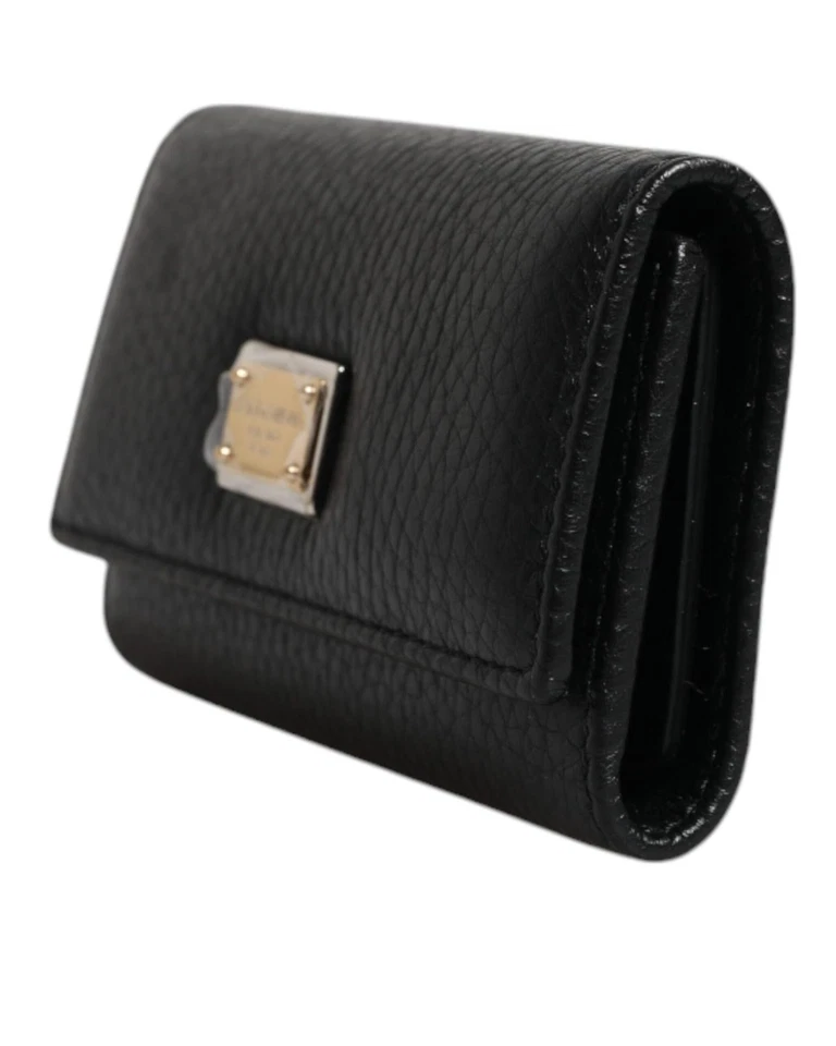 Preloved dolce & gabbana Leather Key Holder Black Men Wallets - image 2 of 4