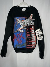 Vintage 1990s Athletic Supply Gear Boys Air To Ground Combat Sweatshirt Size 12