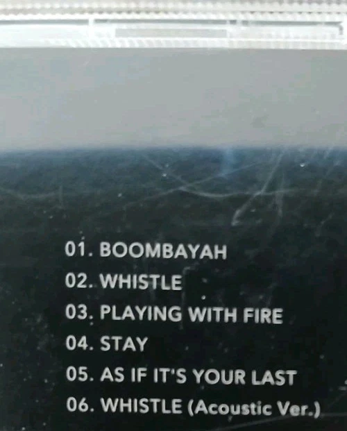 Blackpink CD Mini Album K Pop Girl Group Korea 2017 Avex Japan AVCY-58499 J Pop Foto 4 de 4