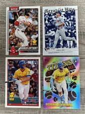 Roman Anthony Rookie Card Set of 4 (Base-189, T91-71, GH-26 &  TOG-9) Red Sox