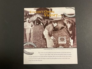 CITATION photo ad   Horse Racing 1948 Triple Crown JIMMY JONES