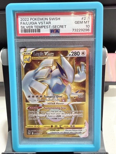 Lugia VSTAR Silver Tempest Gold 211/195 PSA 10 Pokemon Card