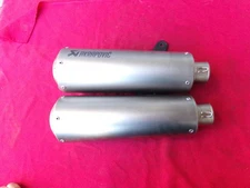 INDIAN FTR1200 EXHAUST PIPE MUFFLERS AKRAPOVIC TAKE OFF 2022-2024 OEM