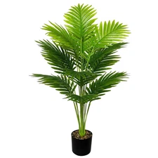 Artificial Plants in Pots Large Fake Tree Floor Faux Tropical Green