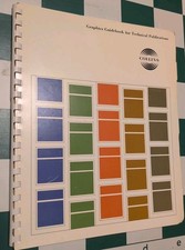 1967 COLLINS RADIO COMPANY graphics guidebook for technical publications #DESIGN