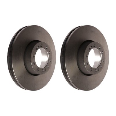 2 Bremsscheiben vorne belüftet Ø 131 mm 45 mm VALEO für u.a. RENAULT TRUCKS