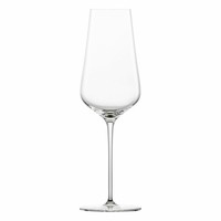 Zwiesel Glas Hybrid Champagnerglas Duo 2Er Set Mit Moussierpunkt, 378 Ml