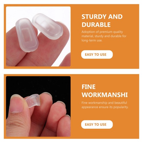 10 Pairs Glasses Nose Pads Comfortable Cushions Eyeglasses Accessories - Picture 7 of 12