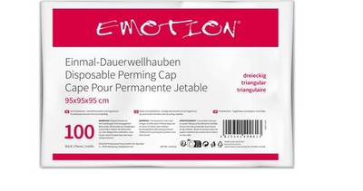 Efalock Disposable Perm Cap EMOTION 100 Pieces Triangular Smooth 95 X 95 Cm