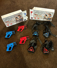 Sharper Image 2-Player Laser Tag Set, 4 Blasters 4 Vests, 2018 1005704