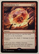Blasphemous Act 238 Commander: Secrets of Strixhaven Magic: The Gathering NM