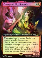 Chong and Lily, Nomads (Extended Art) Avatar: The Last Airbender Magic MTG FOIL