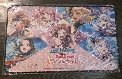 Weiss Schwarz Bang Dream Girls Band Party Official TCG Playmat Deskmat NEW
