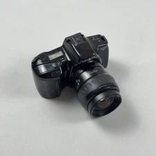 Minolta Maxxum 3xi 35 mm SLR Film Camera Tamron AF 28-70 mm 1:4 (22) -5.6 TESTED