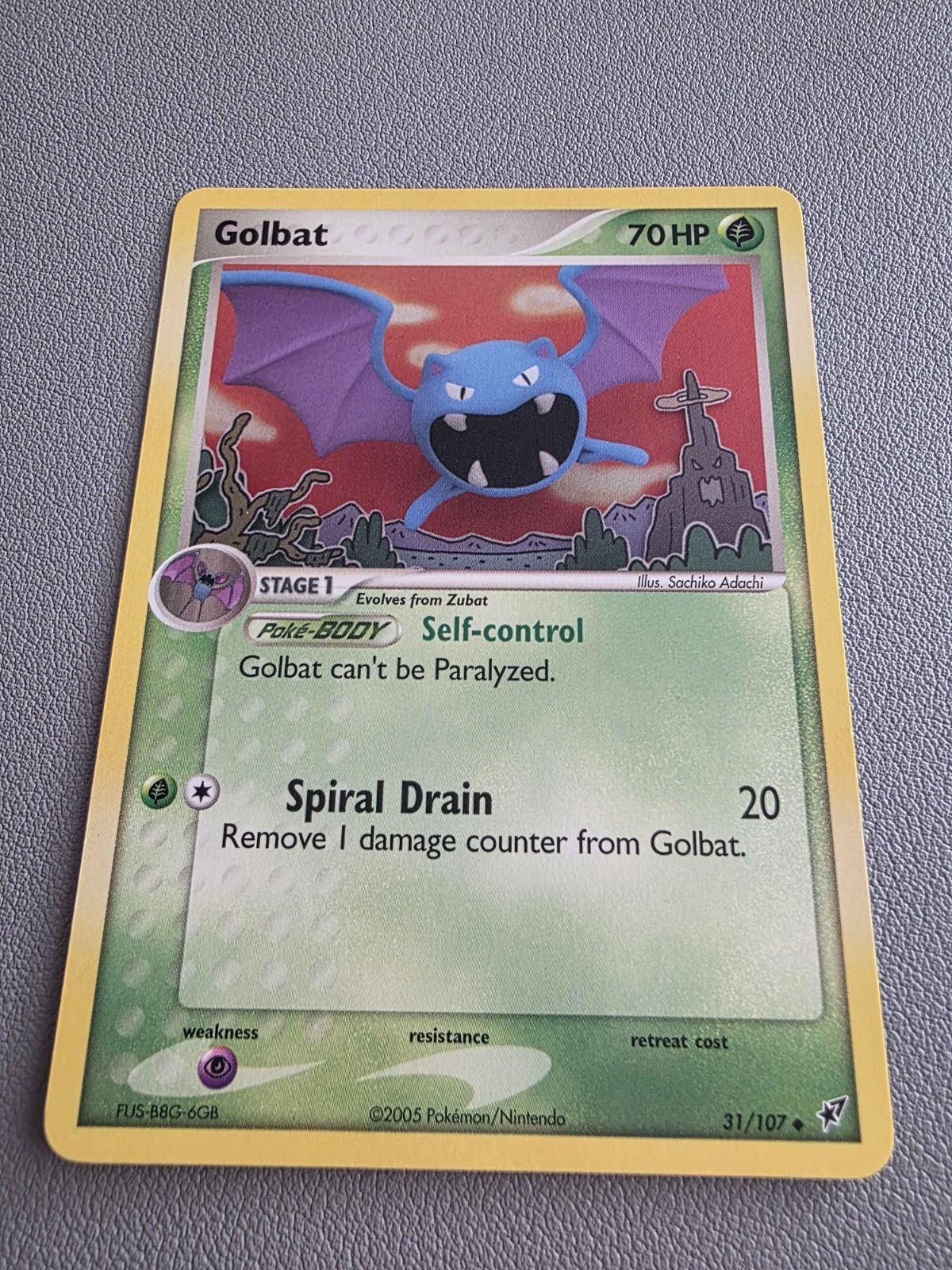 Golbat 31/107 Non Holo Uncommon EX Deoxys NM