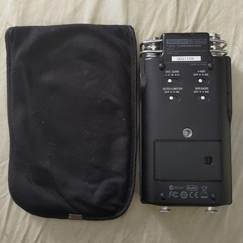 TASCAM DR-100MKII 2-Channel Portable Digital Recorder - Picture 3 of 24