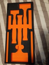 Snap-on Tools Fmhbfe01b Hammer Set Foam Orange Snap-on Tools Fmhbfe01b Hammer Set Foam Orange