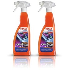 SONAX 2x 750ml XTREME CERAMIC SCHEIBENKLAR 2 in 1 VERSIEGELUNG SCHEIBENREINIGER 