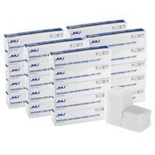 JMU 2"X2" Gauze Pads Sponge Non-Woven 4-Ply Non-Sterile Dental Pads 200pcs/bag
