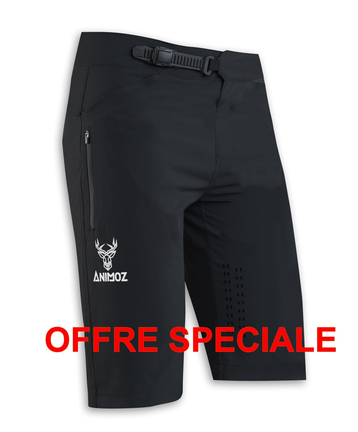 Short Skill noir S vêtement sport homme et femme pour fitness et musculation