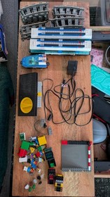 Lego 4561-1 Railway Express with Transformer and Speed Regulator mostly complete