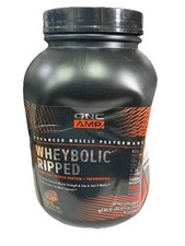 GNC AMP Wheybolic Ripped Chocolate Peanut Butter Whey Protein 2.6lbs 13.27 per gallon